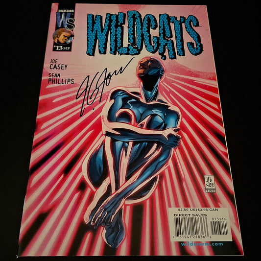 Wildcats #13 + signature de J.G. Jones (COA)