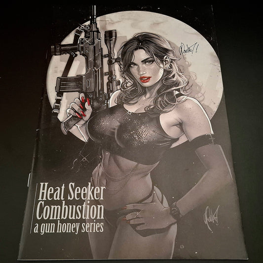 Heat Seeker : Combustion #2 variant cover exclusive + Signature de Cedric Poulat (COA)