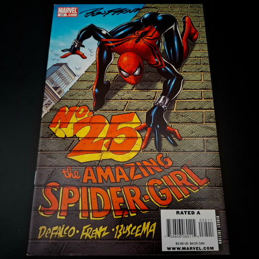 Amazing Spider-Girl #25 + Signature de Ron Frenz (COA)