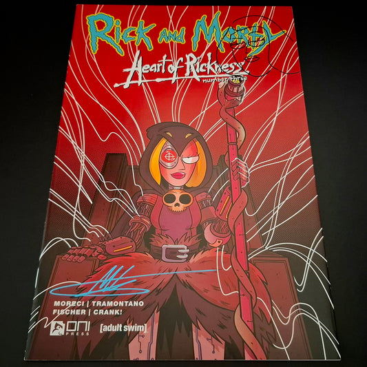 Rick and Morty : Heart of Rickness #3 + Remark et Signature de Marc Ellerby (COA)