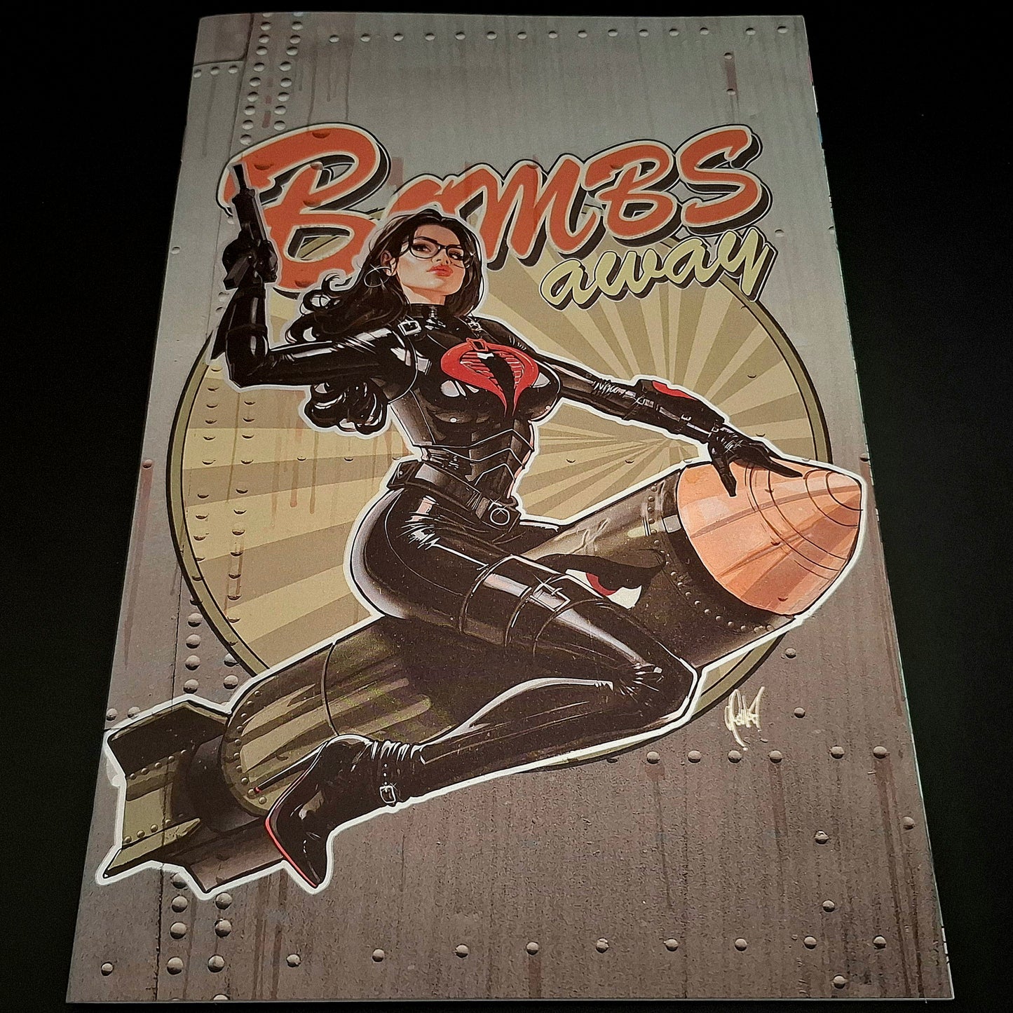 GI JOE : Real American Hero #316 variant virgin FOIL cover exclusive