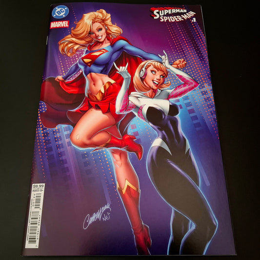 Superman Spider-Man #1 variant cover