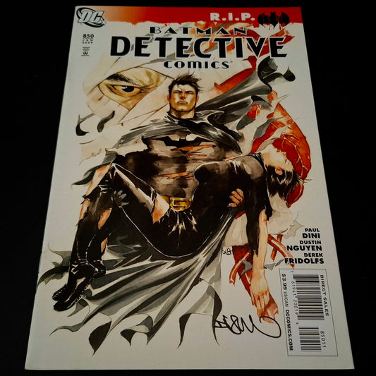 Detective Comics #850, 1st app 🔑 + Signature de Dustin Nguyen (COA)