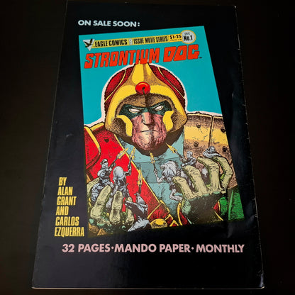 Judge Dredd’s Crime File #4 + Signature de John Wagner (COA)