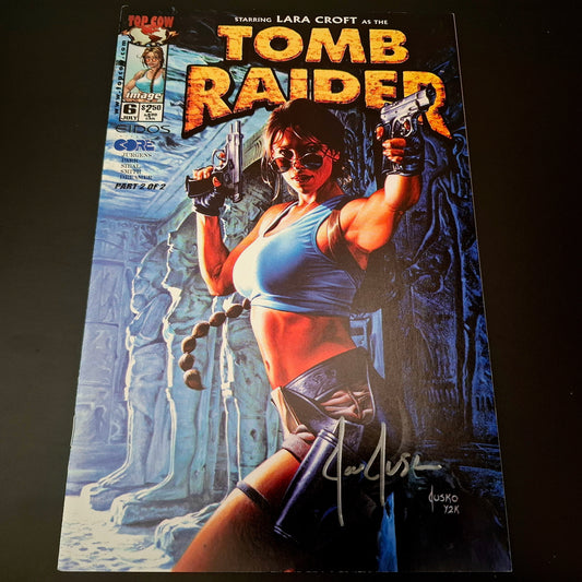Tomb Raider #6 + Signature de Joe Jusko (COA)
