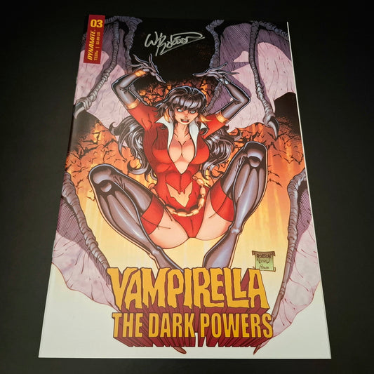 Vampirella : the Dark Powers #3 variant cover + Signature de Will Robson (COA)