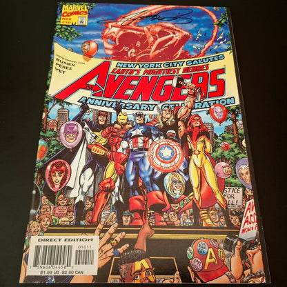 Avengers #10 + Signature de George Perez (COA)