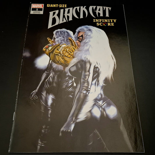 Giant Size Black Cat : Infinity Score #1 variant cover exclusive