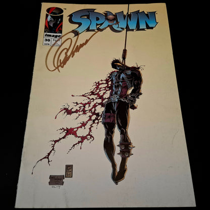 Spawn #30 + signature de Greg Capullo (COA)