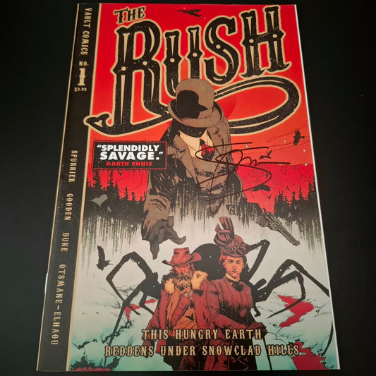 Rush + Signature de Simon Spurrier (COA)