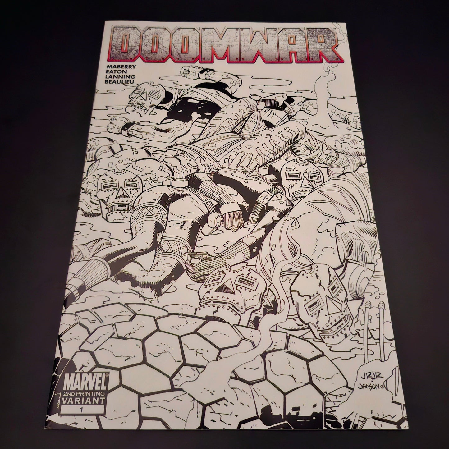 DoomWar #1 variant cover