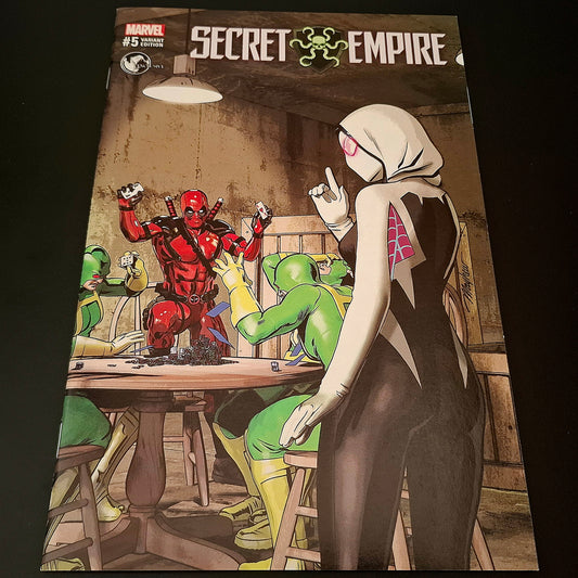 Secret Empire #5 variant cover exclusive
