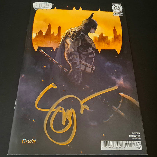 Absolute Batman #9 variant cover  + Signature de Scott Snyder (COA)