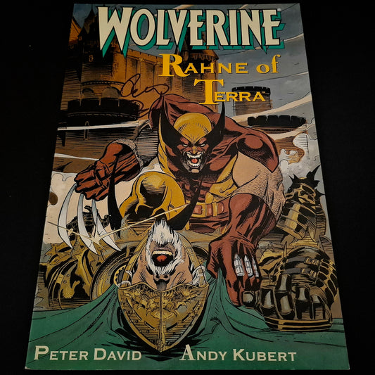 Wolverine : Rahne of Terra + Signature de Peter David (COA)