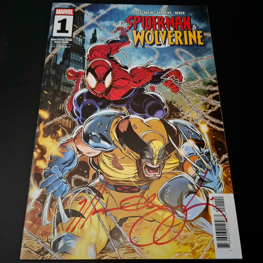 Spider-Man & Wolverine #1 + Signature de Marc Guggenheim (COA)