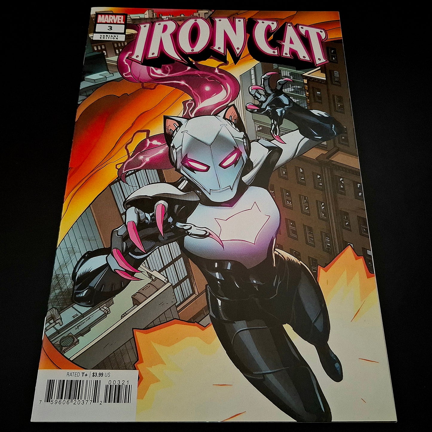 Iron Cat #3 variant cover
