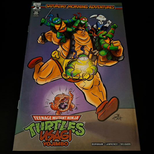 Saturday Morning Adventures : Teenage Mutant Ninja Turtles / Usagi Yojimbo (one-shot) variant cover exclusive