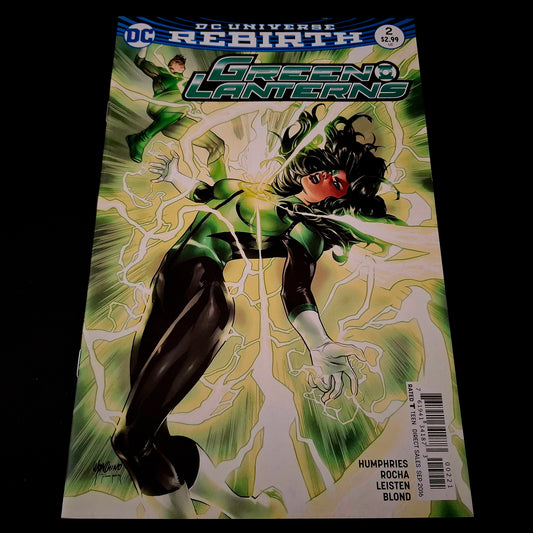 Green lanterns #2 variant cover