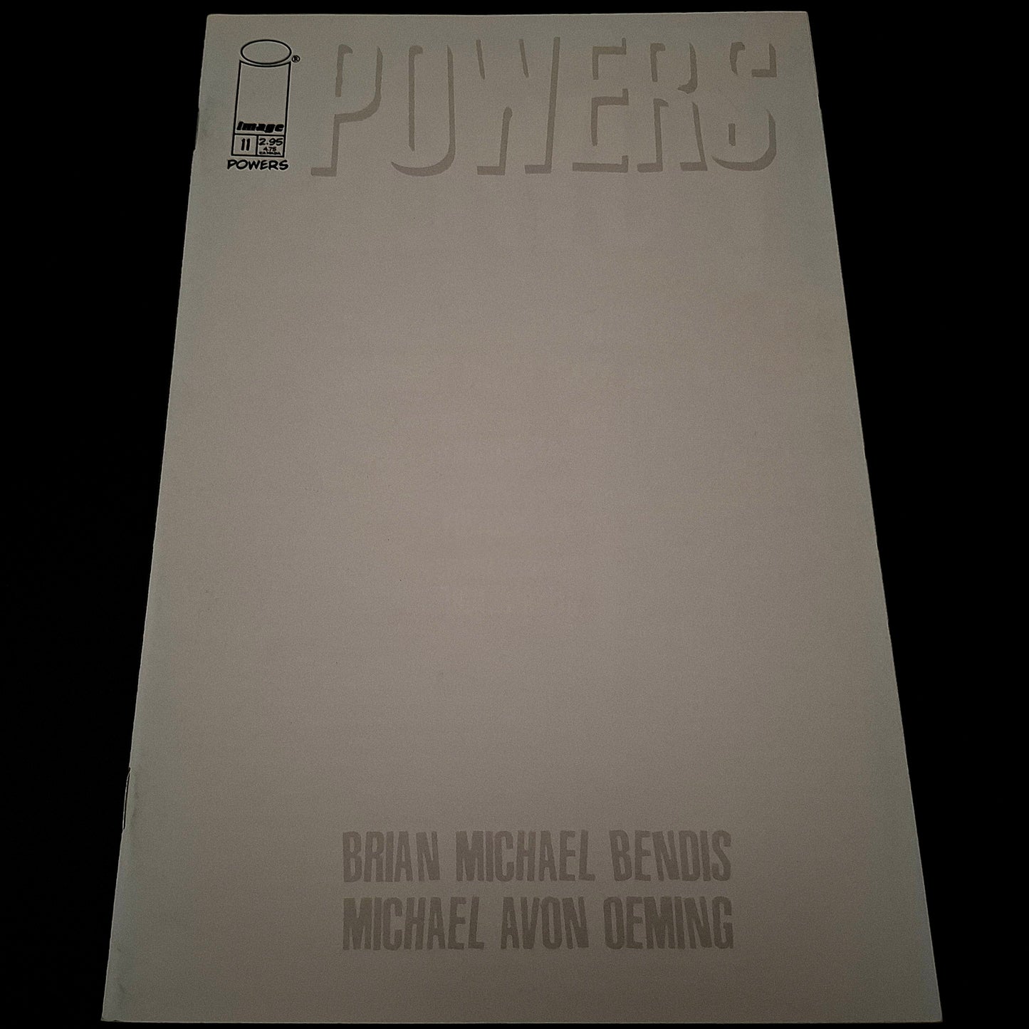Powers #11 blank cover