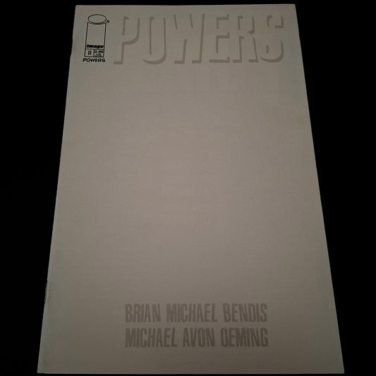 Powers #11 blank cover