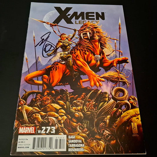 X-men : Legacy #273 + Signature de Mark Brooks (COA)