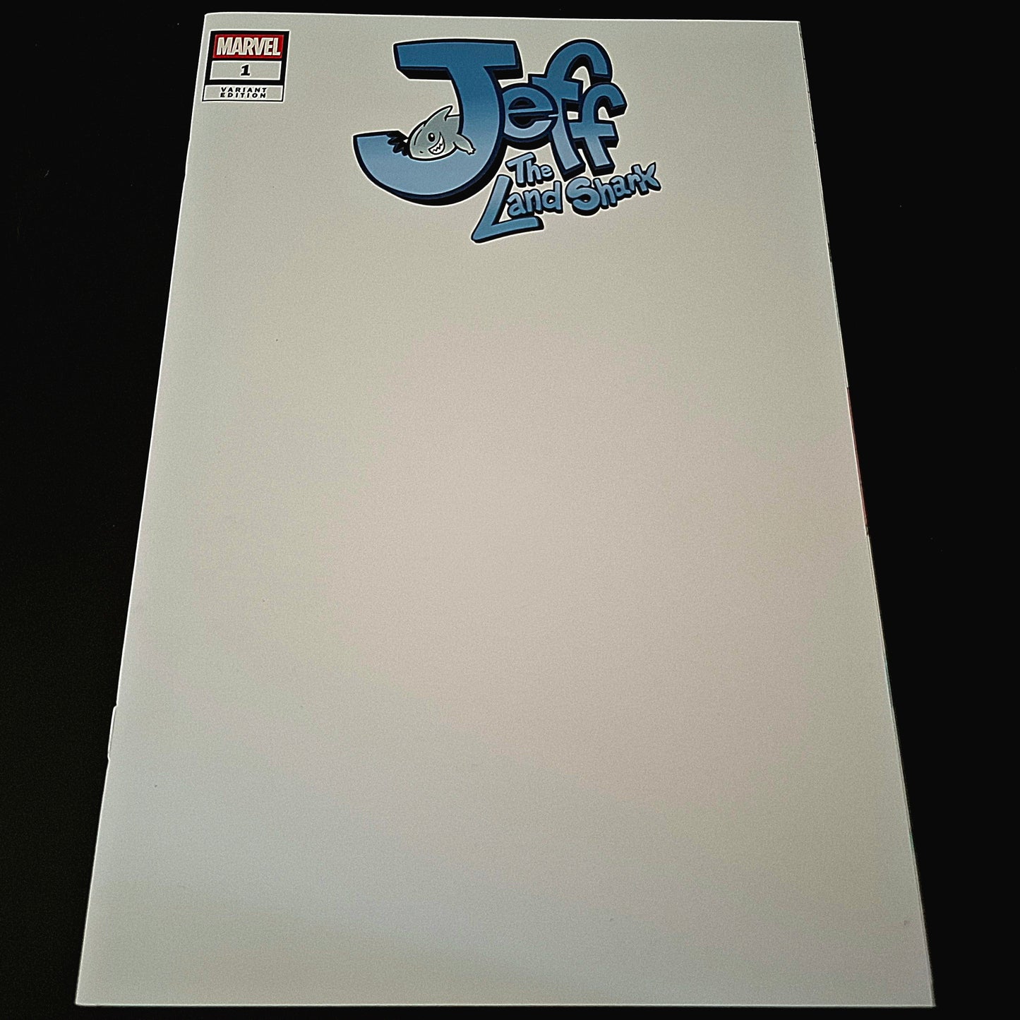 Jeff : the Land Shark #1 variant blank cover