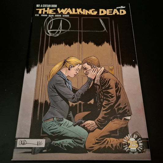 Walking Dead #167 + Signature de Charlie Adlard (COA) 🔑