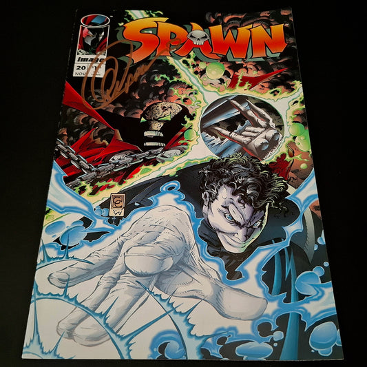 Spawn #20 + Signature de Greg Capullo (COA)
