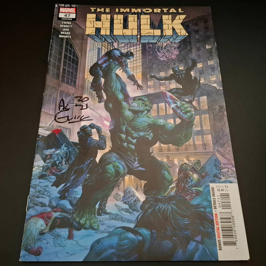 Immortal Hulk #47 + Signature de Al Ewing