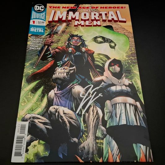 Immortal Men #1 + Signature de James Tynion IV (COA)