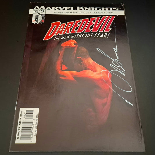 Daredevil #59 + Signature de Alex Maleev (COA)
