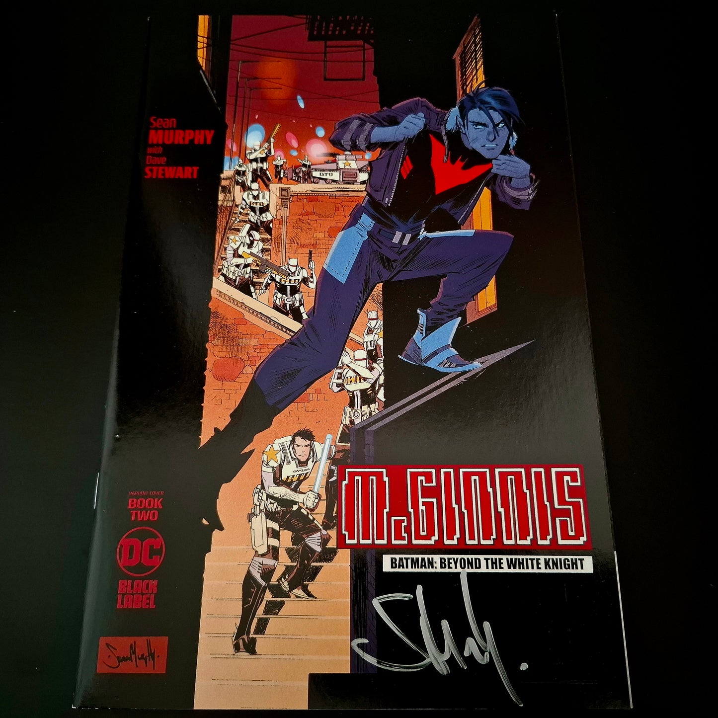 Batman : Beyond the White Knight #2 variant cover + Signature de Sean Murphy (COA)