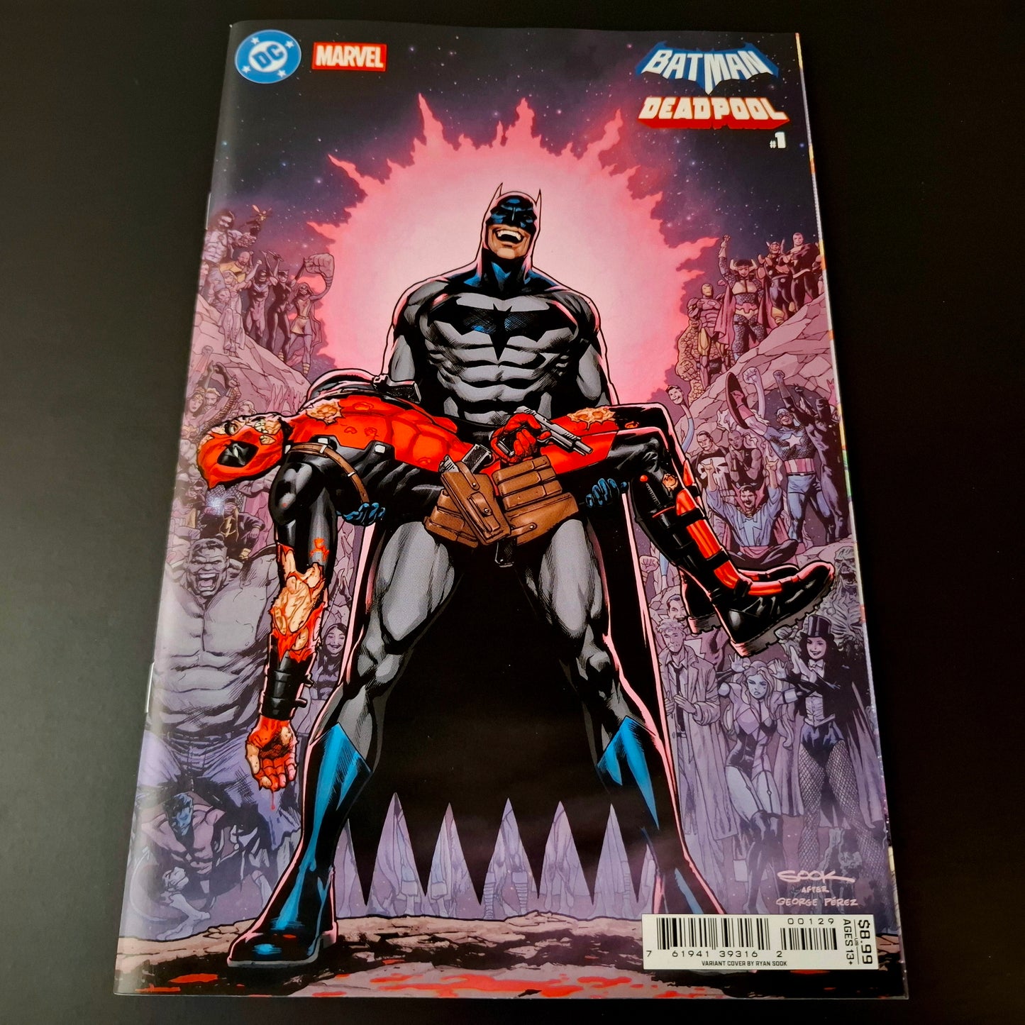 Batman Deadpool #1 variant cover