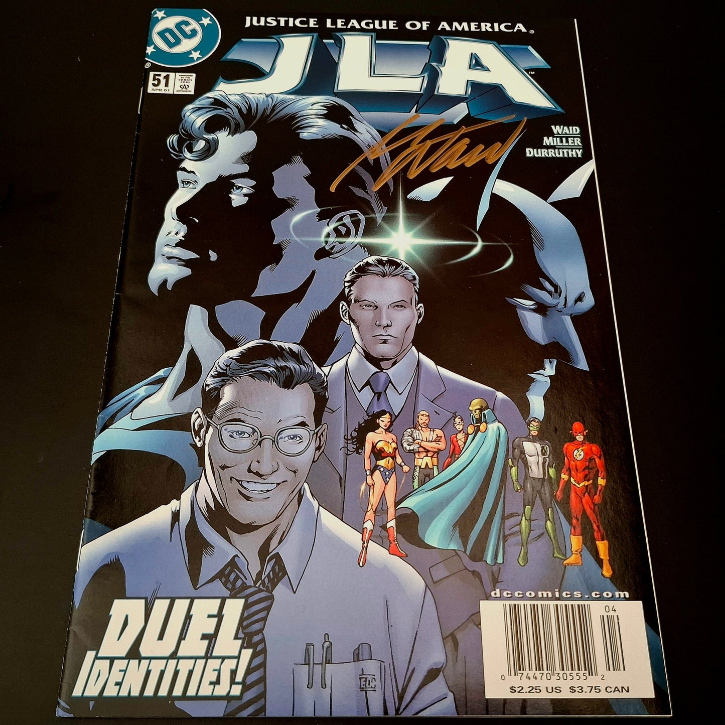 JLA #51 + Signature de Mark Waid (COA)