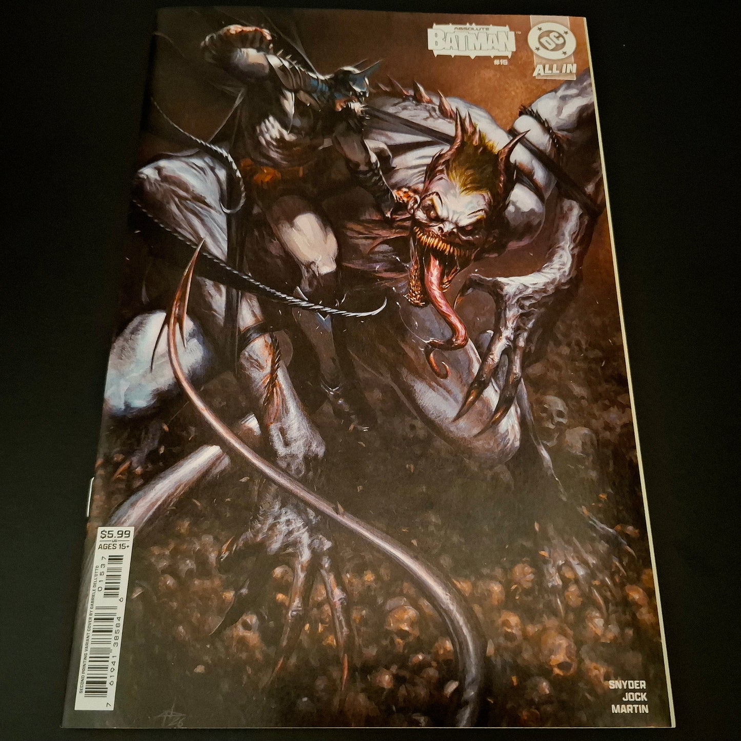Absolute Batman #15 variant cover