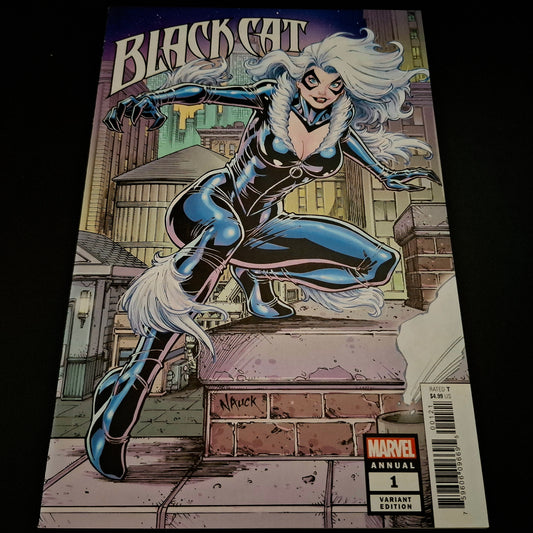 Black Cat annual #1 variant cover