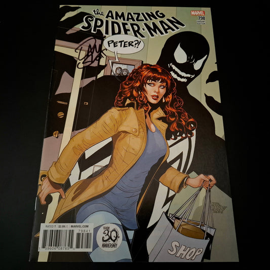 Amazing Spider-Man #798 variant cover + Signature de Dan Slott (COA)