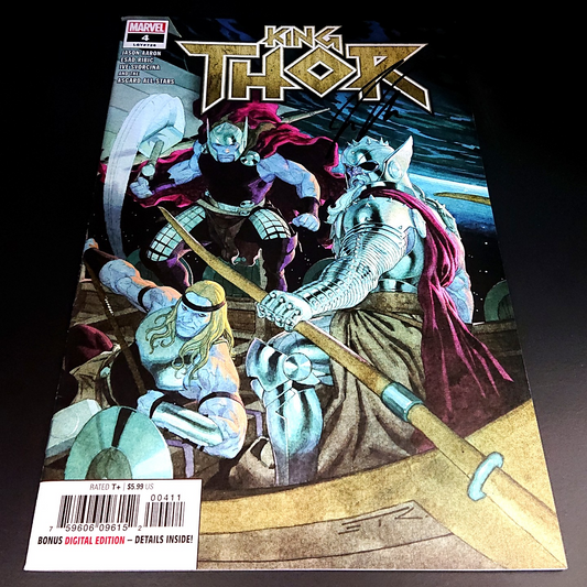 King Thor #4 + signature de Jason Aaron (COA)