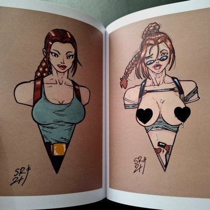 Pinups Pizza : Artbook Sylver Raynel