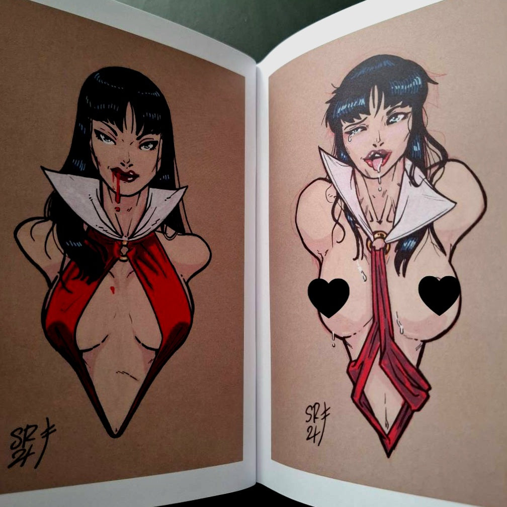 Pinups Pizza : Artbook Sylver Raynel